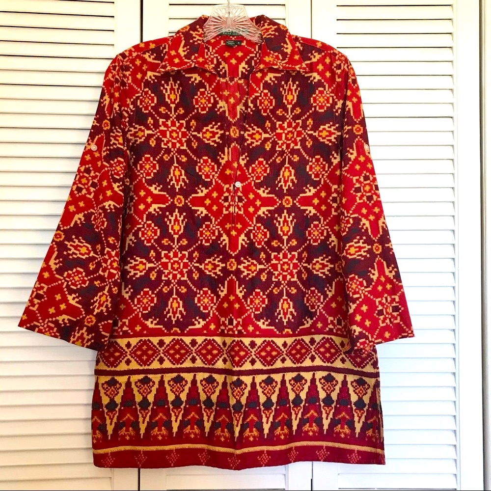 Lauren Ralph Lauren Southwest Tunic Shirt